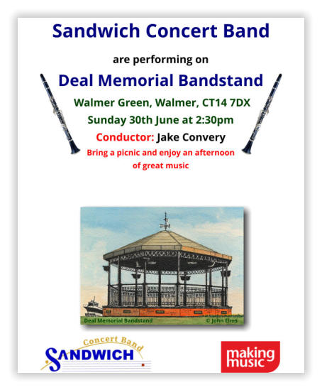 Deal Memorial Bandstand Poster